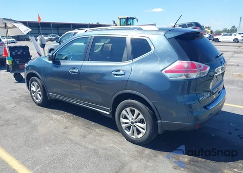 2014 Nissan Rogue Sv из США, поврежденный, VIN 5N1AT2MV4EC813355